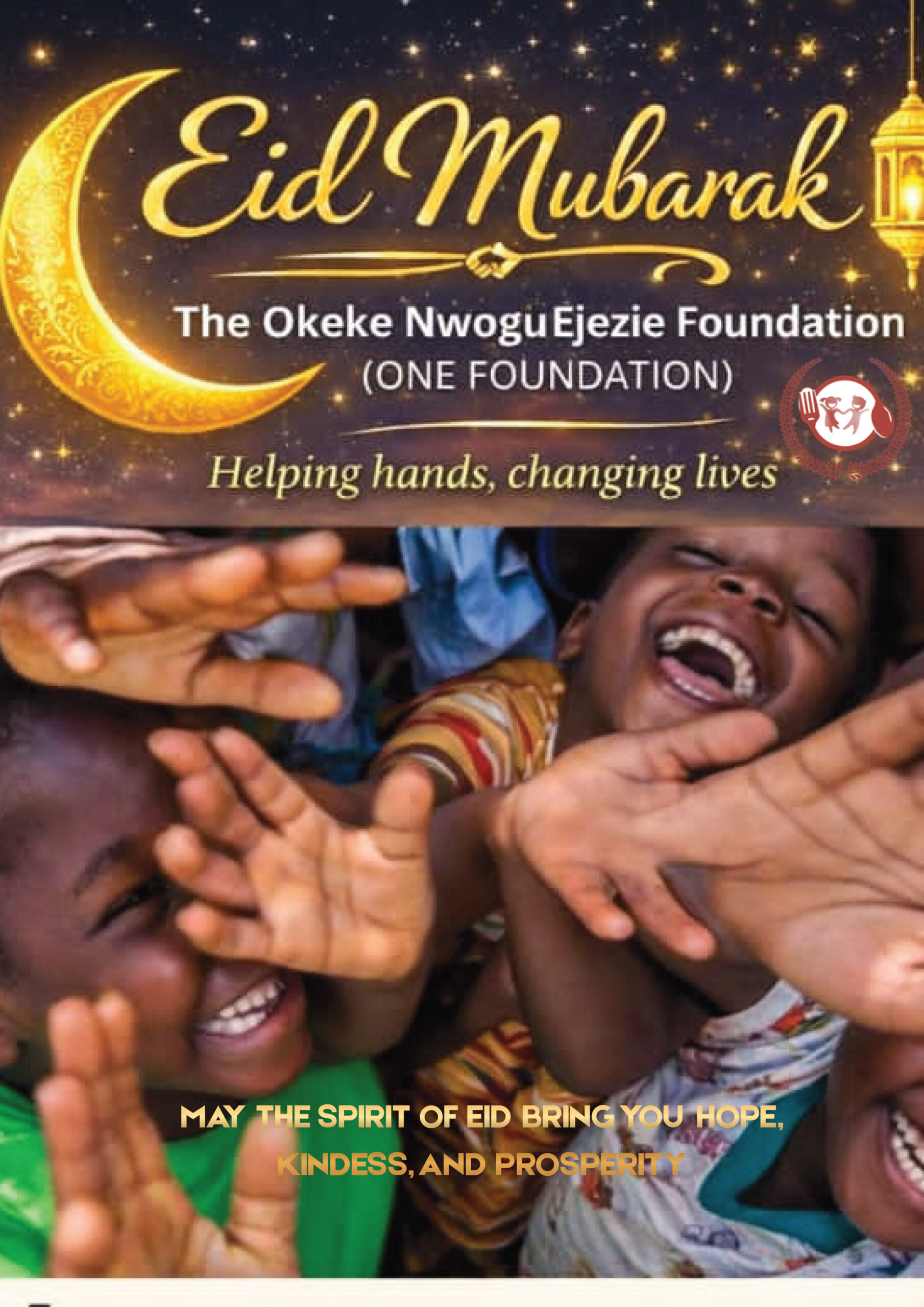 Eid Mubarak from One foundation.