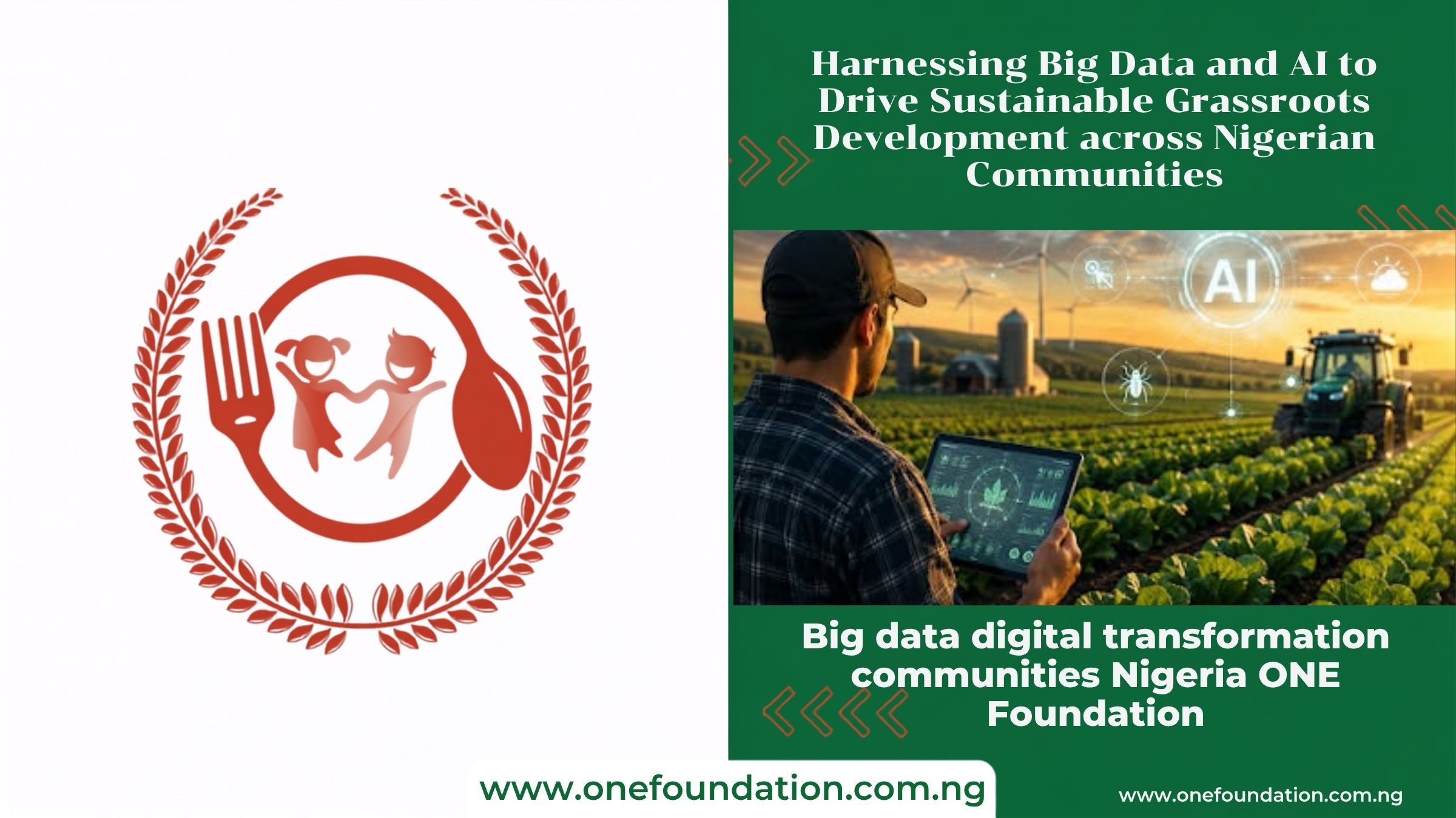 Big data digital transformation communities Nigeria ONE Foundation